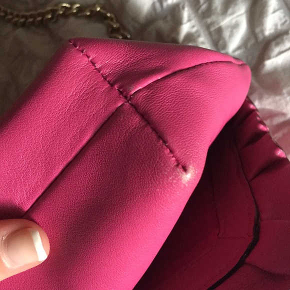 Kate Spade New York Pink Ruffle Crossbody Purse - Picture 5 of 6